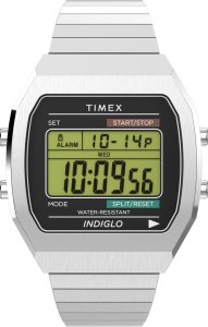 Zegarek Timex Zegarek męski Timex TW2W47700 srebrny 1