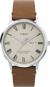 Zegarek Timex Zegarek męski Timex TW2W50600 brązowy 1