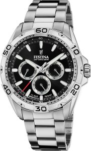 Zegarek Festina Zegarek męski Festina F20623-4 srebrny 1