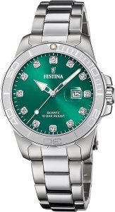 Zegarek Festina Zegarek damski Festina F20503-7 CYRKONIE srebrny 1