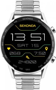 Smartwatch Sekonda Smartwatch  męski Sekonda 30177 srebrny bransoleta 1