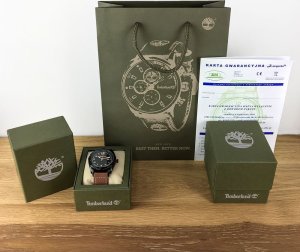 Zegarek Timberland Zegarek męski Timberland TBL.TDWGB0041003 brązowy 2