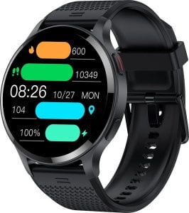 Smartwatch Hagen Smartwatch  męski Hagen HC70.14.534 czarny pasek 1