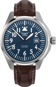 Zegarek Aviator Zegarek męski Aviator V.3.39.0.334.4 brązowy 1