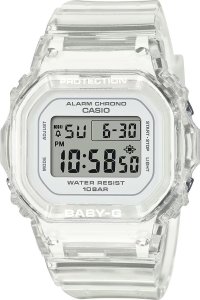 Zegarek sportowy BABY-G Zegarek Casio Baby-G BGD-565US-7ER bezbarwny pasek 1