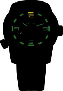 Zegarek Traser Zegarek męski Traser TS-110594 czarny 4