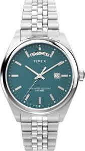 Zegarek Timex Zegarek męski Timex TW2V68000 srebrny 1