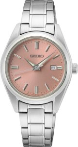 Zegarek Seiko Zegarek damski Seiko SUR529P1 srebrny 1