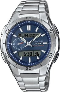 Zegarek Casio Zegarek męski Casio WVA-M650D-2AER srebrny 1