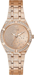 Zegarek Guess Zegarek damski Guess GW0312L3 CYRKONIE różowe złoto 1