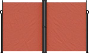 vidaXL Zwijana markiza boczna, terakotowa, 200x1200 cm 3