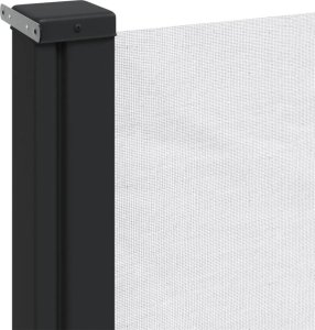vidaXL Zwijana markiza boczna, biała, 140x500 cm 7