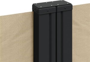 vidaXL Zwijana markiza boczna, beżowa, 140x1200 cm 7