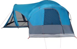 Namiot turystyczny vidaXL Namiot rodzinny tipi, 8-os., niebieski, wodoszczelny 8