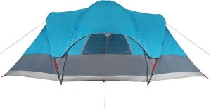 Namiot turystyczny vidaXL Namiot rodzinny tipi, 8-os., niebieski, wodoszczelny 9