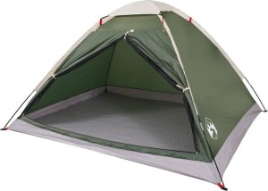 Namiot turystyczny vidaXL Namiot turystyczny, 2-os., kopułowy, zielony, wodoszczelny 4