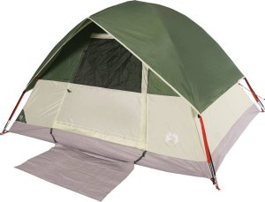 Namiot turystyczny vidaXL Namiot turystyczny, 3-os., kopułowy, zielony, wodoszczelny 4