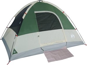 Namiot turystyczny vidaXL Namiot turystyczny, 3-os., kopułowy, zielony, wodoszczelny 6