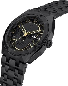 Zegarek Police Zegarek męski Police PL.PEWJG2110701 czarny 3
