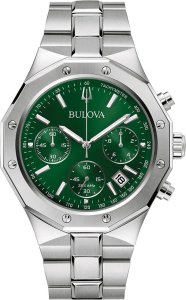 Zegarek Bulova Zegarek męski Bulova 96B409 srebrny 1