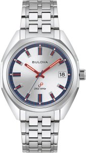 Zegarek Bulova Zegarek męski Bulova 96K112 srebrny 3