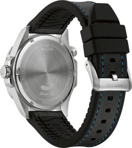 Zegarek Bulova Zegarek męski Bulova 96B337 czarny 4