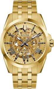 Zegarek Bulova Zegarek męski Bulova 97A162 złoty 1