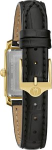 Zegarek Bulova Zegarek damski Bulova 97P166 czarny 4
