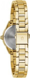 Zegarek Bulova Zegarek damski Bulova 97P150 złoty 4