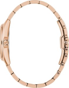 Zegarek Bulova Zegarek damski Bulova 97P156 CYRKONIE różowe złoto 3
