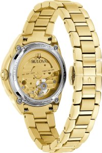 Zegarek Bulova Zegarek damski Bulova 97L172 złoty 4