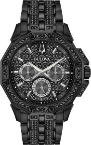 Zegarek Bulova Zegarek męski Bulova 98C134 czarny 1