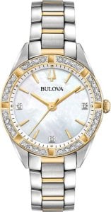 Zegarek Bulova Zegarek damski Bulova 98R263 srebrny 1