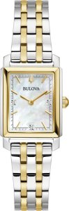 Zegarek Bulova Zegarek damski Bulova 98P220 srebrny 1