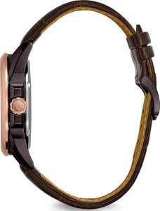 Zegarek Bulova Zegarek męski Bulova 98A165 brązowy 3