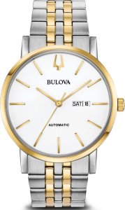 Zegarek Bulova Zegarek męski Bulova 98C130 srebrny 1