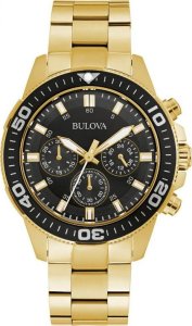 Zegarek Bulova Zegarek męski Bulova 98A248 złoty 1