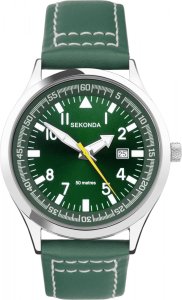 Zegarek Sekonda Zegarek męski Sekonda 30104 zielony 1