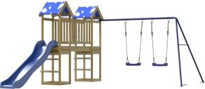 vidaXL Plac zabaw do ogrodu, impregnowane drewno sosnowe 4