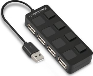 HUB USB Esperanza EA161 Esperanza usb 2.0 hub 4x usb 1