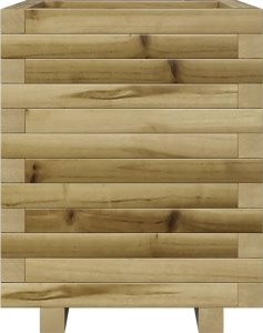 vidaXL Donica ogrodowa, 40x40x49,5 cm, impregnowane drewno sosnowe 5