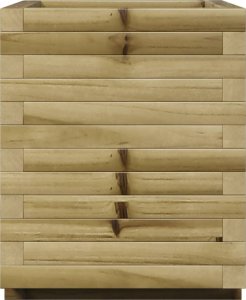 vidaXL Donica ogrodowa, 40x40x49,5 cm, impregnowane drewno sosnowe 6