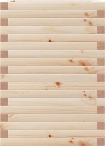 vidaXL Donica ogrodowa, 50x50x68,5 cm, lite drewno sosnowe 5