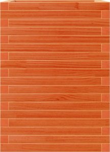 vidaXL Donica ogrodowa, woskowy brąz, 50x50x68,5 cm, drewno sosnowe 5