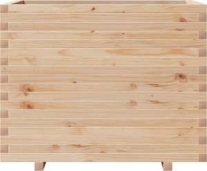 Skrzynia ogrodowa vidaXL Donica ogrodowa, 90x60x72 cm, lite drewno sosnowe 5