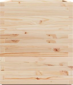 Skrzynia ogrodowa vidaXL Donica ogrodowa, 90x60x72 cm, lite drewno sosnowe 6