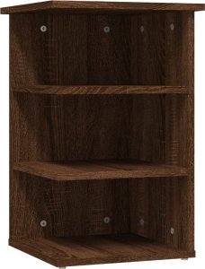 vidaXL Szafka boczna, brązowy dąb, 35x35x55 cm 2