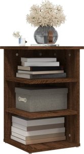 vidaXL Szafka boczna, brązowy dąb, 35x35x55 cm 4