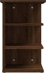 vidaXL Szafka boczna, brązowy dąb, 35x35x55 cm 6