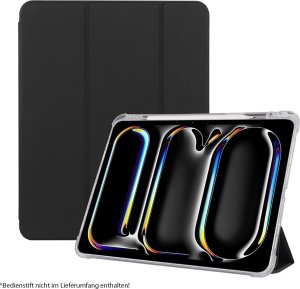 Etui na tablet Pedea Folio Trifold Case für Apple iPad Pro 13, black (M4 24) 1